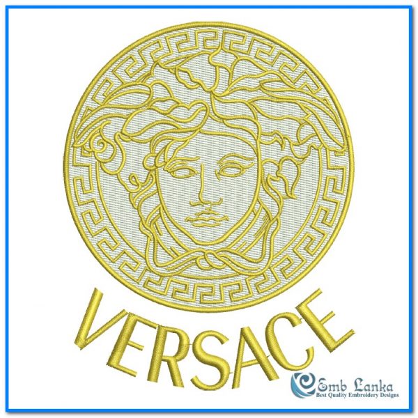 Torrent Grof Recyclen Gucci Versace Medusa Logo 3 Embroidery Design - Emblanka