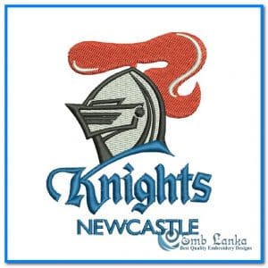 New Newcastle Knights Logo Embroidery Design Logos