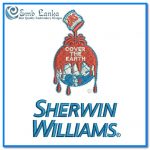 Sherwin Williams Paints Logo Embroidery Design