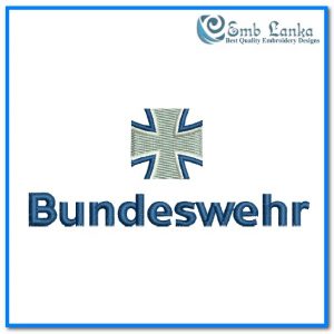 Bundeswehr Logo Embroidery Design