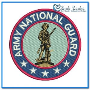 United States Army National Guard Logo Embroidery Design Logos