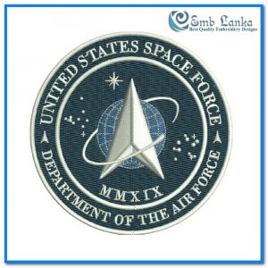 Seal of the United States Space Force Embroidery Design Logos