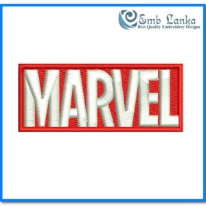 Marvel Logo Embroidery Design - Image 1