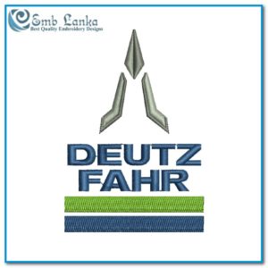 Deutz-Fahr Logo Embroidery Design - Image 1