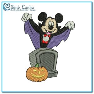 Disney Halloween Mickey Mouse Embroidery Design Cartoon Disney