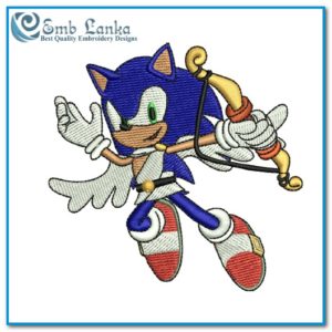 Mighty the Armadillo Sonic Boom Embroidery design - Emblanka