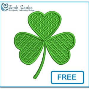 Free Saint Patricks Day Four Leaf Clover Symbol, Emblanka