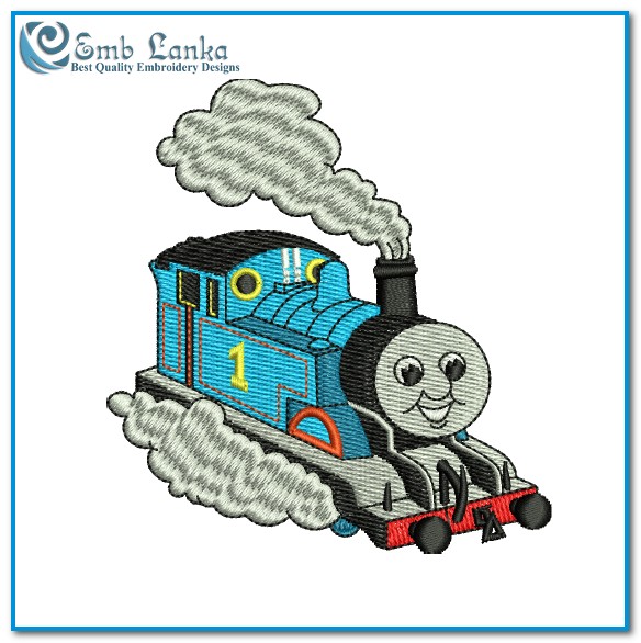 Thomas the Tank Engine 2 Embroidery design - Emblanka