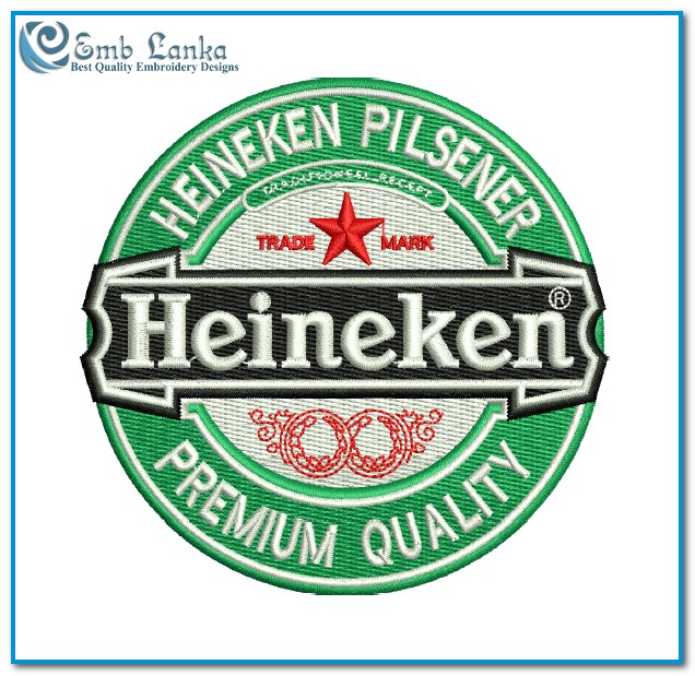 Heineken Beer Logo 2, Emblanka