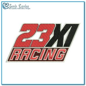 23XI Racing Logo Embroidery Design - Emblanka