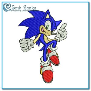 Mighty the Armadillo Sonic Boom Embroidery design - Emblanka