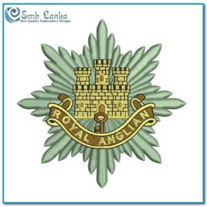 Royal Anglian Regiment Logo Embroidery Design Logos