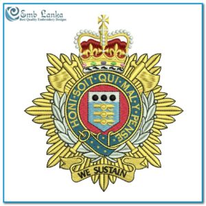 Royal Logistic Corps Logo Embroidery Design Logos