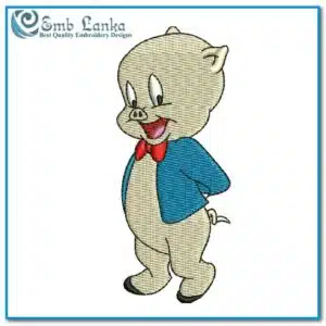 Download Porky Pig Looney Tunes Machines Embroidery Design