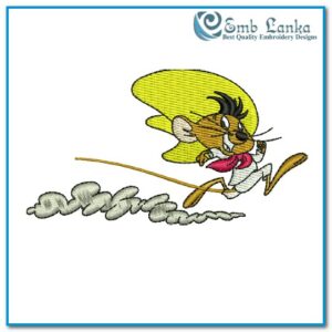 Looney Tunes Speedy Gonzales Embroidery Design | Emblanka.com