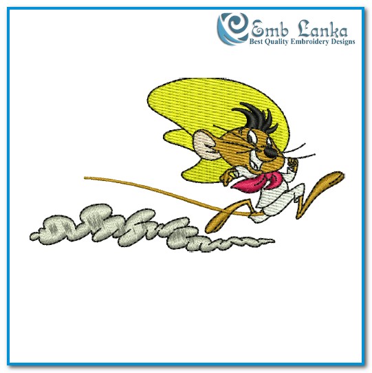 Looney Tunes Speedy Gonzales Embroidery Design - Emblanka