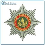 Cheshire Regiment Logo Embroidery Design