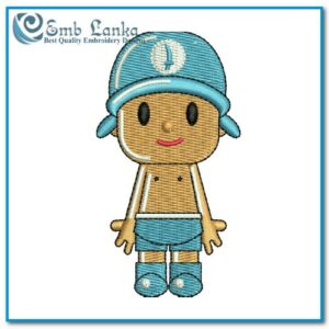 Pocoyo Embroidery Design