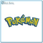 Pokemon Logo Embroidery Design