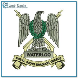 Royal Scots Dragoon Guards Logo Embroidery Design