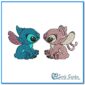 Stitch and Angel Embroidery Design