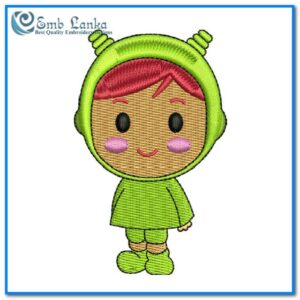 Unbekannt Pocoyo Nina Embroidery Design