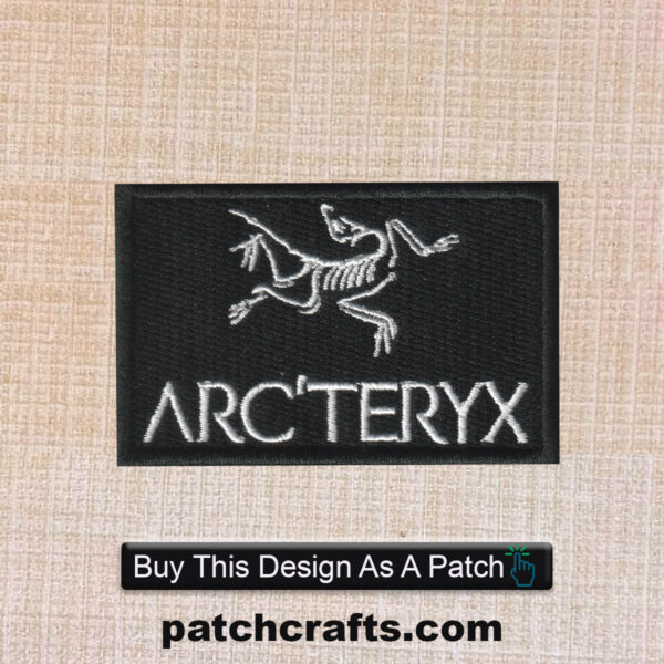 Arcteryx Logo Embroidered Iron On Patch