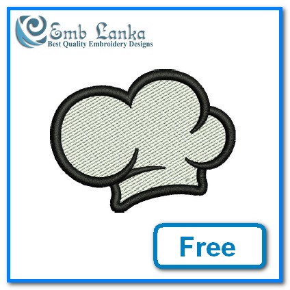 Free Chef Hat Embroidery Design Free Chef Hat Embroidery Design