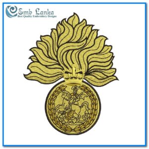 Royal Regiment of Fusiliers Embroidery Design
