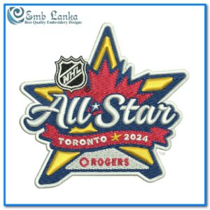 2024 NHL All-Star Game Logo Embroidery Design