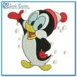 Chilly Willy Cartoon 5 Embroidery Design