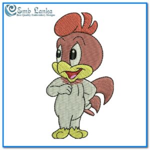 Looney Tune Baby Foghorn Leghorn Embroidery Design
