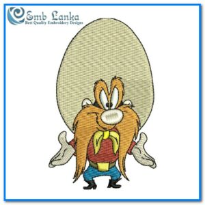 Looney Tunes Yosemite Sam Embroidery Design