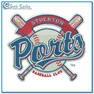 Stockton Ports Baseball Team Logo, Emblanka