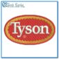 Tyson Foods Logo Embroidery Design