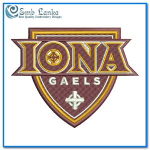 Iona Gaels Mens Basketball Team Logo, Emblanka