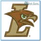 Lehigh Mountain Hawks Men's Basketball Team Logo Embroidery Design