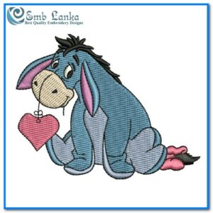 Disney Winnie The Pooh Eeyore Embroidery Design