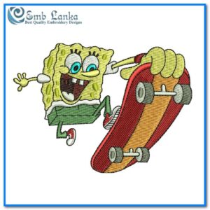 SpongeBob SquarePants Embroidery Design