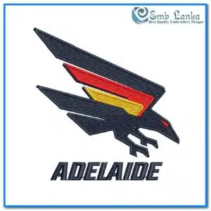 Adelaide Football Club New Logo Embroidery Design