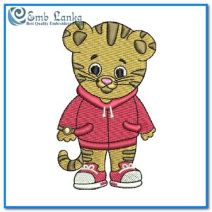 Daniel Tiger Neighborhood Embroidery Design
