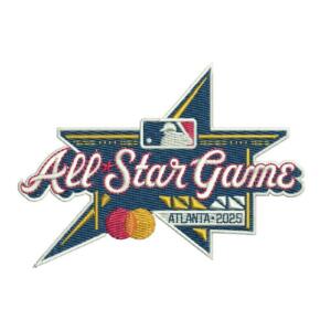 2025 Major League Baseball All Star Game Logo Embroidery Design - Machine Embroidery Design
