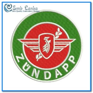 Zündapp Machine Tool Company Logo Embroidery Design