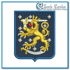 Finland 2025 Nations Face-Off Logo Embroidery Design