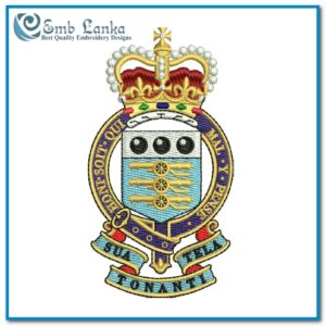 Royal Army Ordnance Corps Logo Embroidery Design