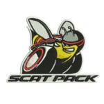 Dodge Scat Pack Logo Embroidery Design