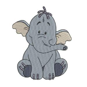 Lumpy Heffalump Winnie the Pooh Embroidery Design