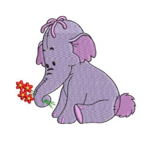 Lumpy the Heffalump Winnie the Pooh Embroidery Design