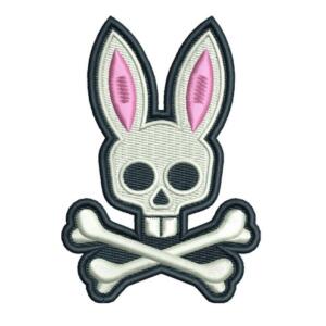 Psycho Bunny Embroidery Design