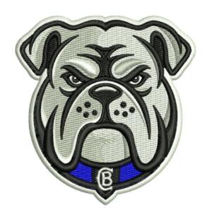 Canterbury Bankstown Bulldogs Rugby League Team Logo Embroidery Design